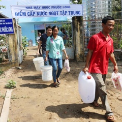 Bến Tre: Ðộ mặn đột ngột tăng cao